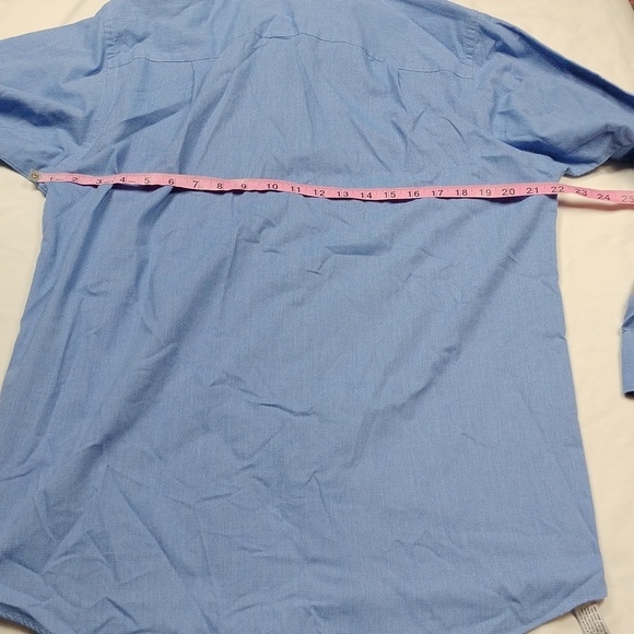 Geoffrey Beene men's long sleeved button down shirt size 15 1/2 (43/35) - Picture 9 of 10